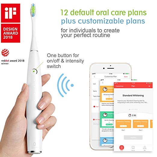 Ултразвукова четка за зъби Amazfit Oclean One Sound Wave Electric Toothbrush (Черна)