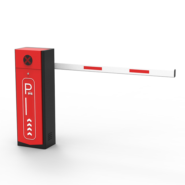 Automatic barrier gate with telescopic arm 36 m and anti smash radat