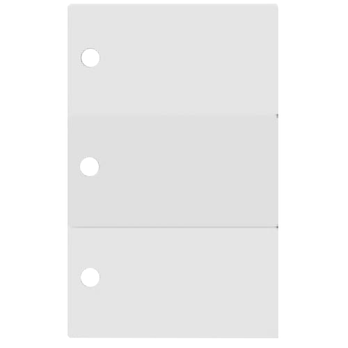 White PVC key tag cards 3 in1
