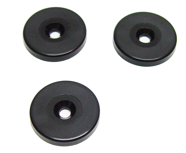 RFID disc tag with hole 125 kHz ASK (EM4102 compatible) 