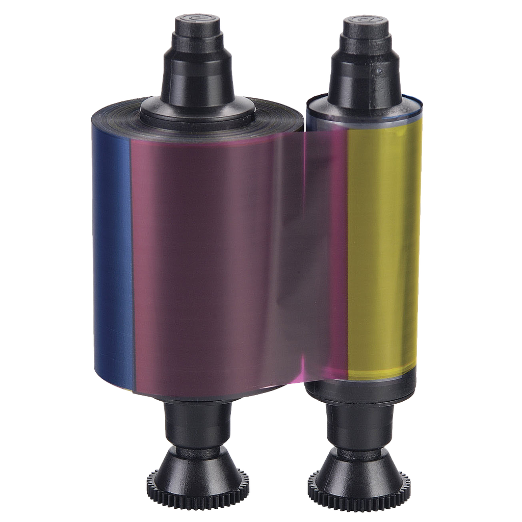 Color Ribbon YMCKO for Evolis Pebble&amp;Dualys  printers